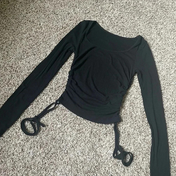 SHEIN Black Long Sleeve Top. XS - Picture 1 of 6